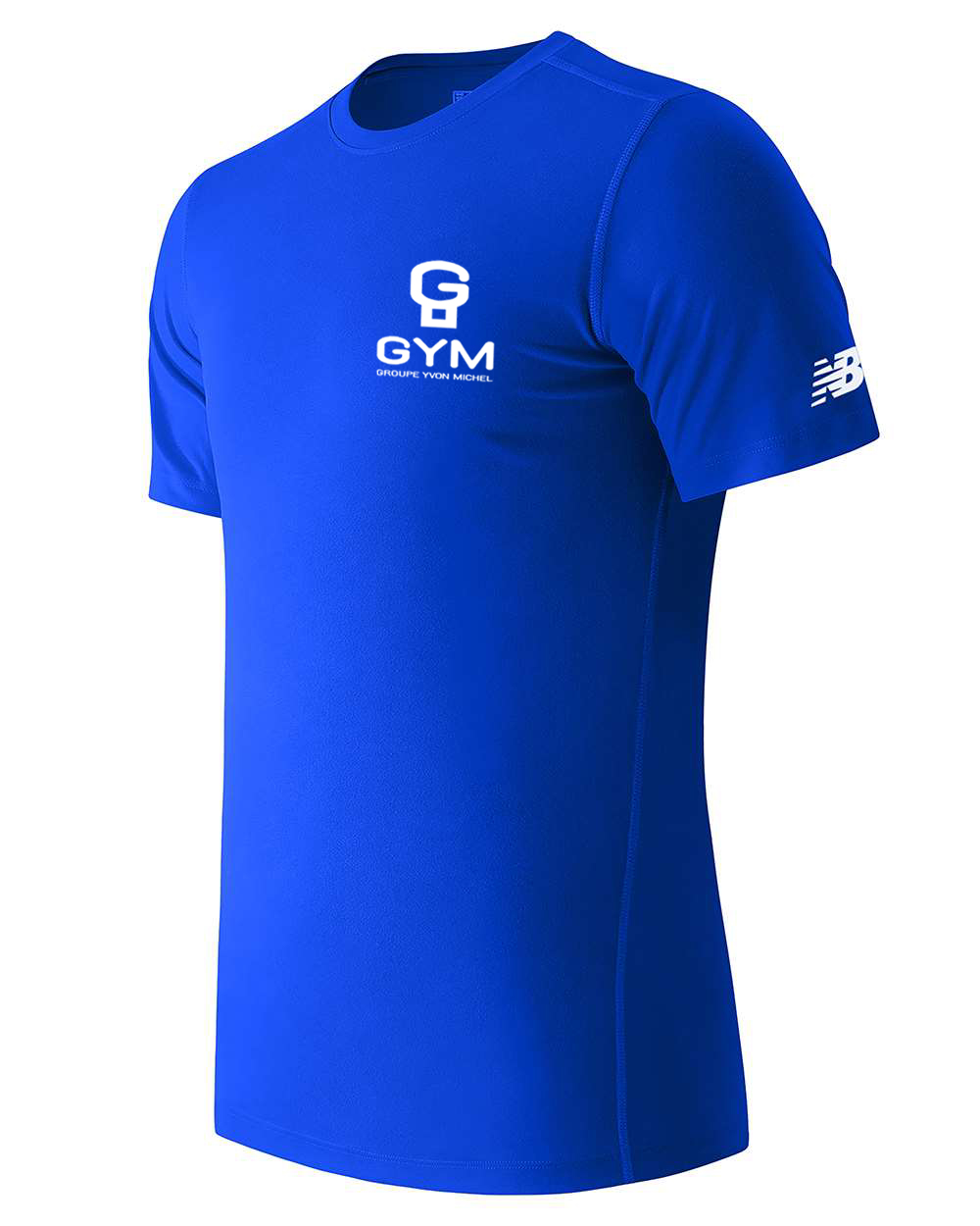 t-shirt-homme-bleu-royale